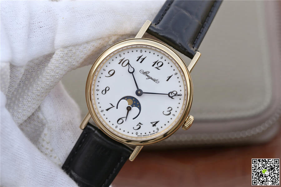 Breguet Classique Moonphase 9087BB/29/964 TW Factory Yellow Gold