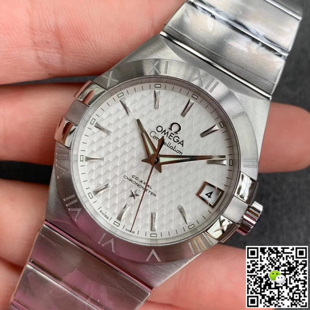 Omega Constellation 123.10.38.21.02.004 VS Factory Stainless Steel
