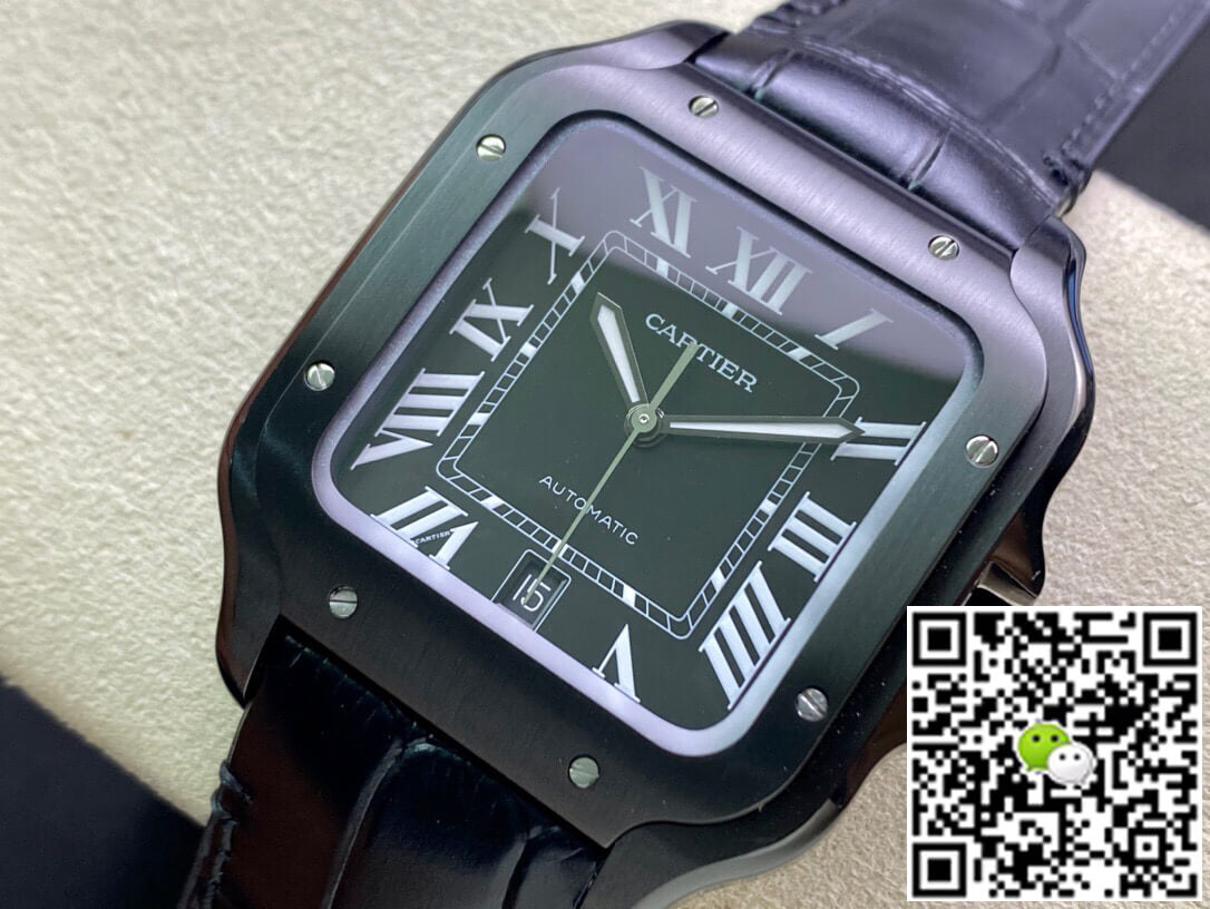 Cartier Santos WSSA0039 GF Factory Cowhide Strap