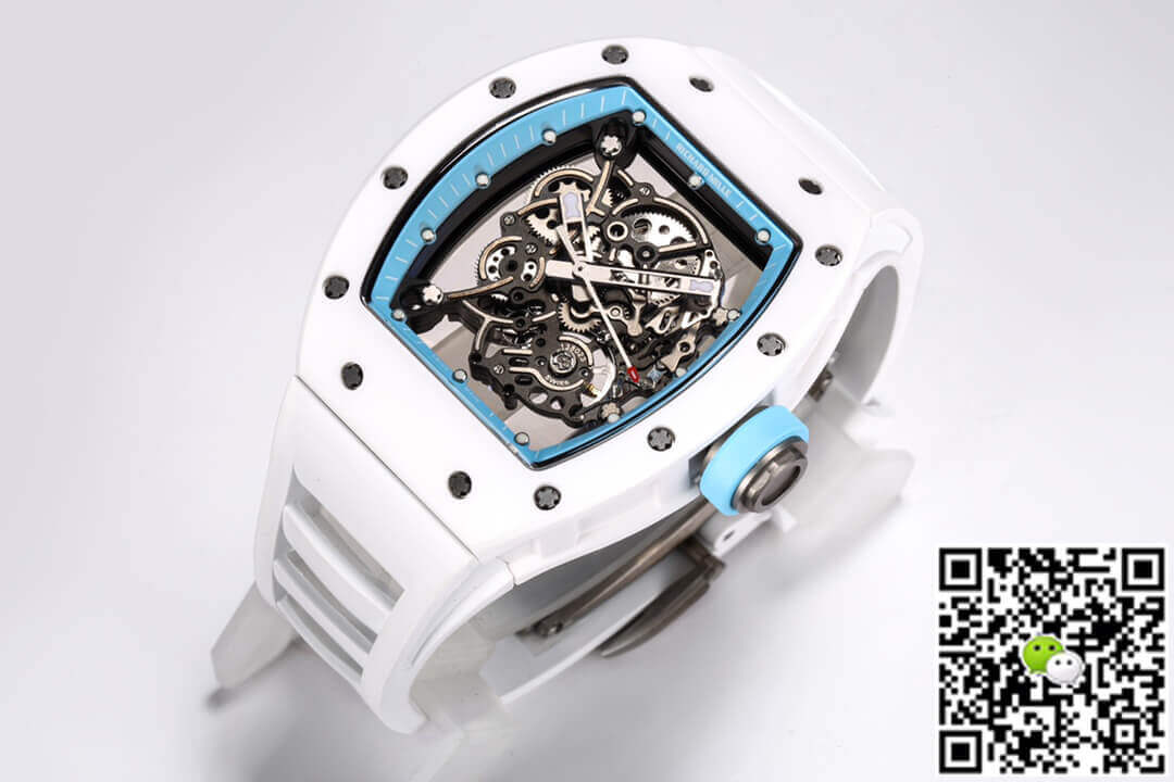Richard Mille RM-055 BBR Factory White Ceramic Case