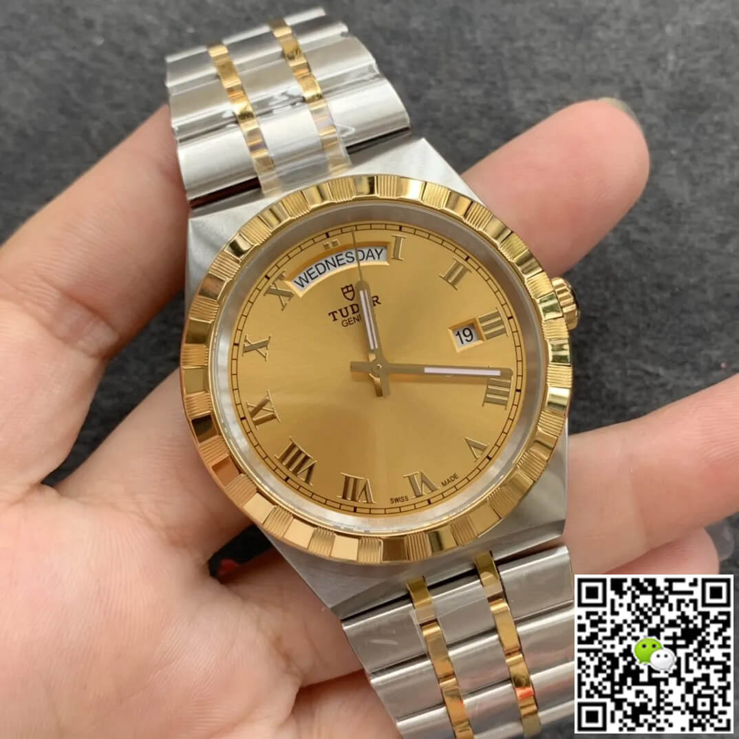 Tudor Royal M28603-0004 V7 Factory Gold Dial