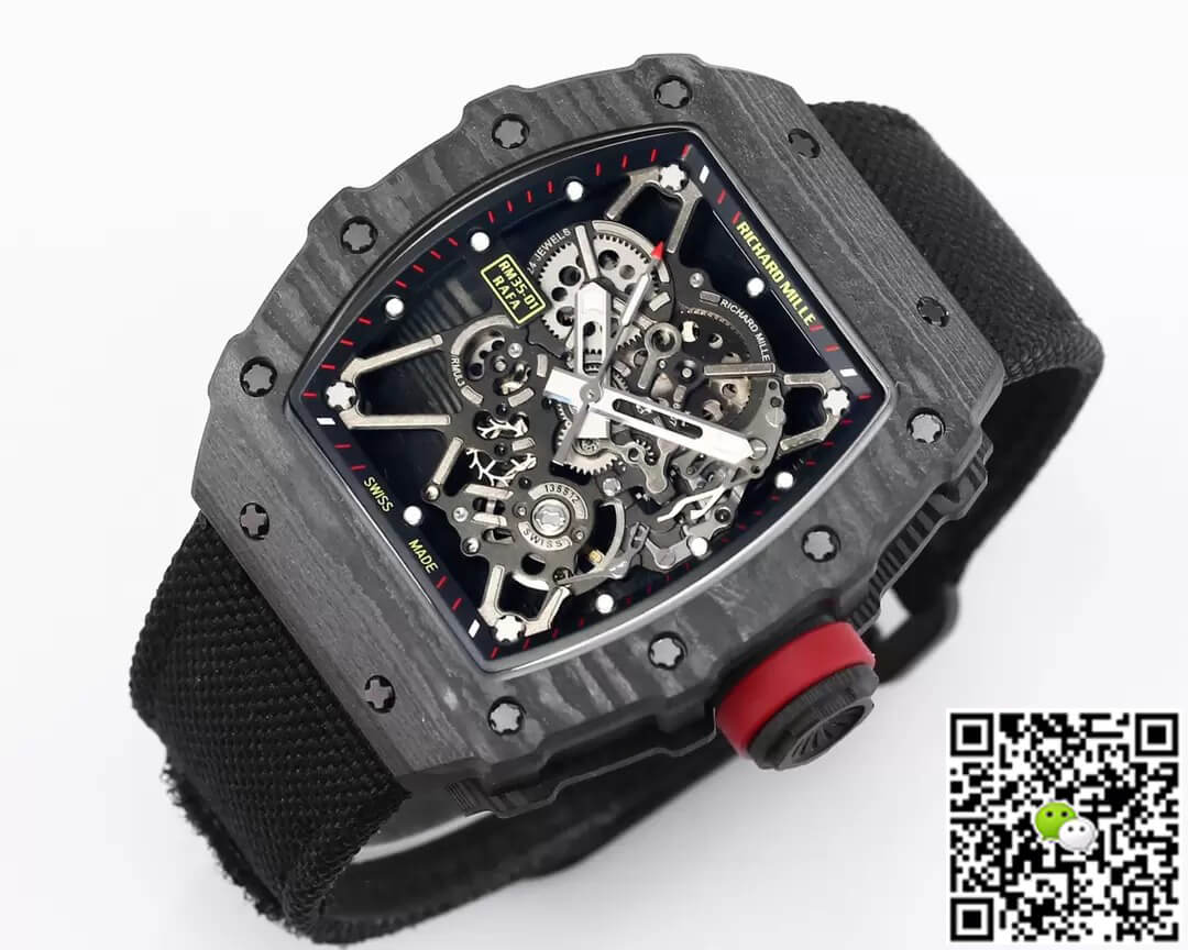 Richard Mille RM35-01 BBR Factory Black Carbon Fiber Case