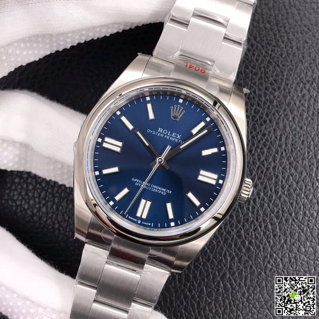 Rolex Oyster Perpetual M124300-0003 41MM EW Factory Blue Dial