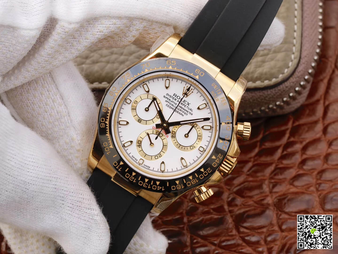 Rolex Daytona Cosmograph M116518ln-0041 JH Factory White Dial