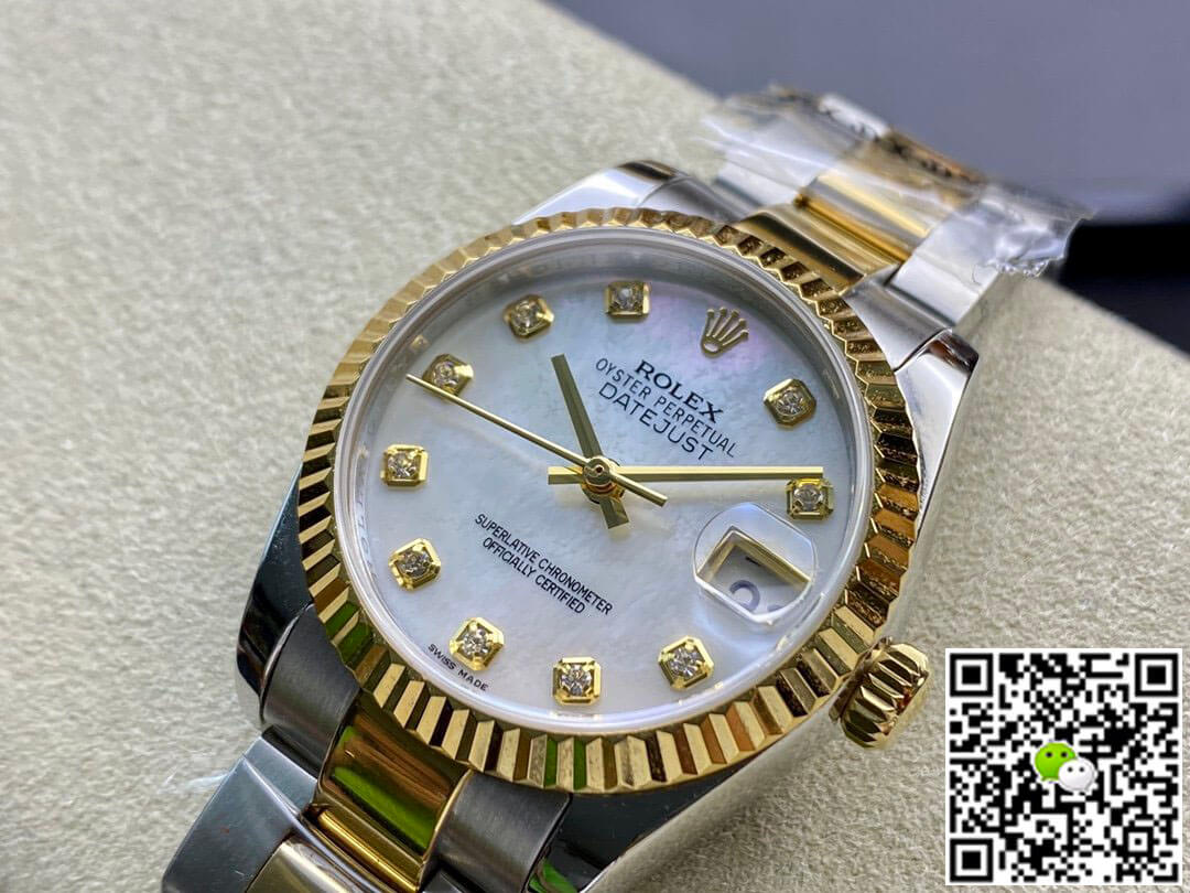 Rolex Datejust M278273-0027 31MM EW Factory Fritillary Dial