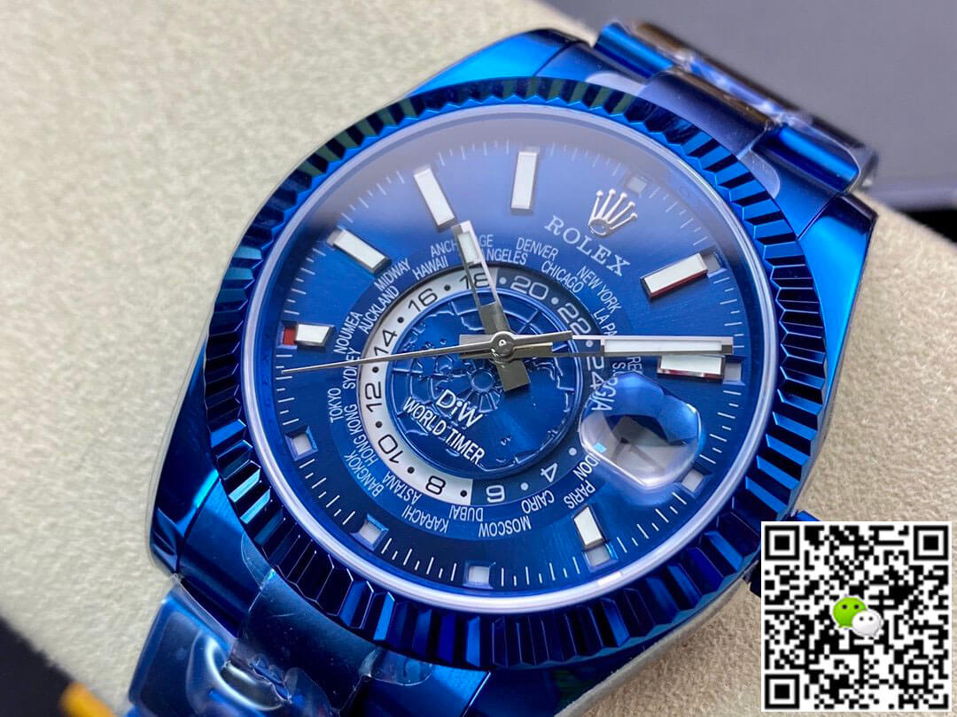 Rolex Sky Dweller 40MM WWF Factory DIW Blue Dial