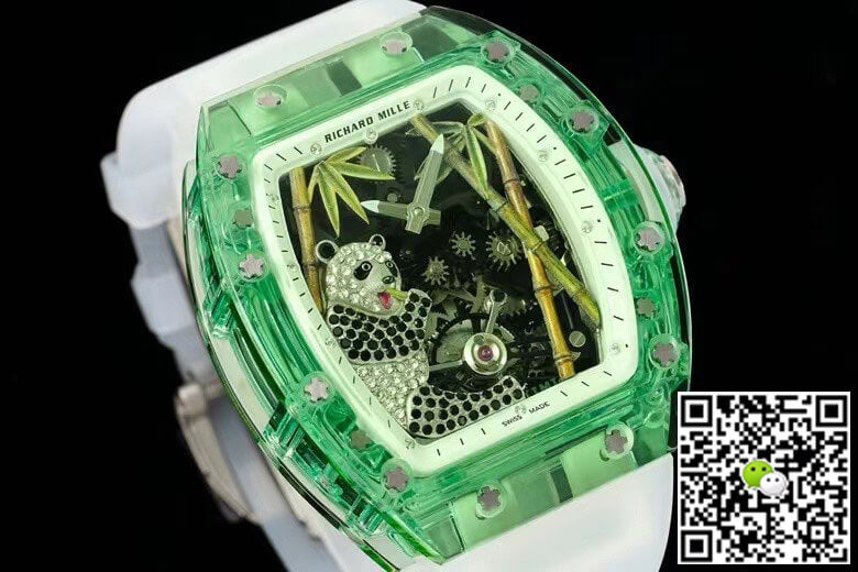 Richard Mille RM26-01 Tourbillon RM Factory Green Transparent Case