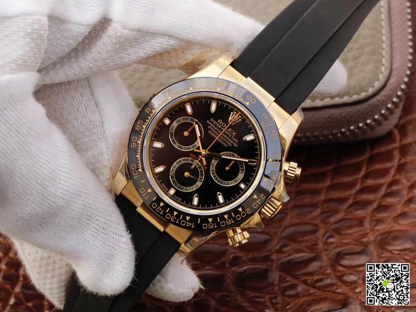 Rolex Daytona Cosmograph M116518ln-0043 JH Factory Black Dial