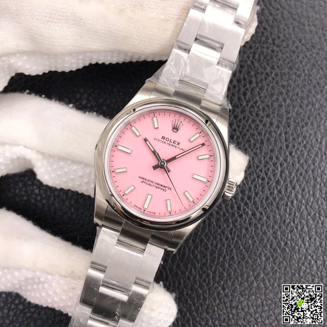Rolex Oyster Perpetual M277200-0009 31MM EW Factory Candy Pink Dial