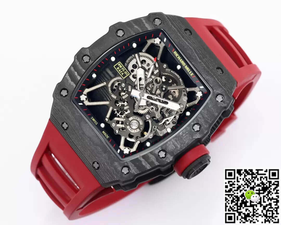 Richard Mille RM35-01 BBR Factory Rubber Strap
