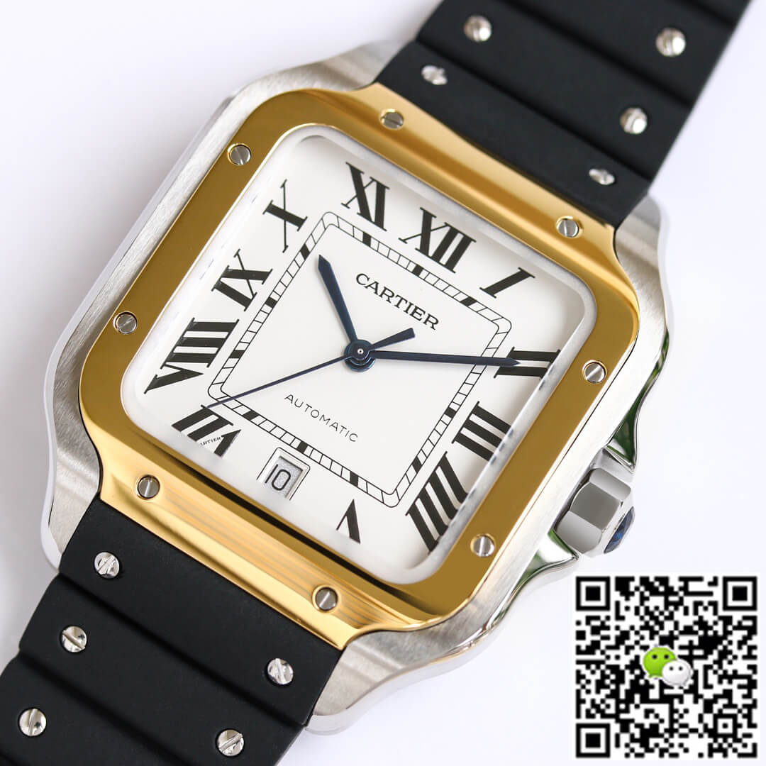 Cartier Santos W2SA0009 GF Factory V2 White Dial