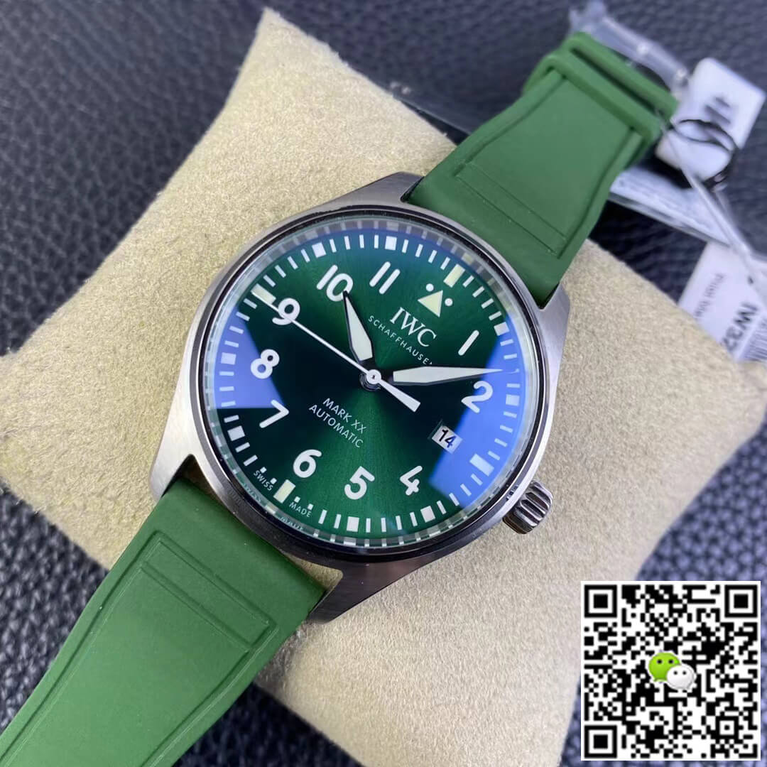 IWC Pilot IW328205 M+ Factory Green Dial