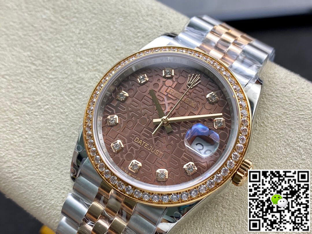 Rolex Datejust M126281RBR-0013 BP Factory Rose Gold