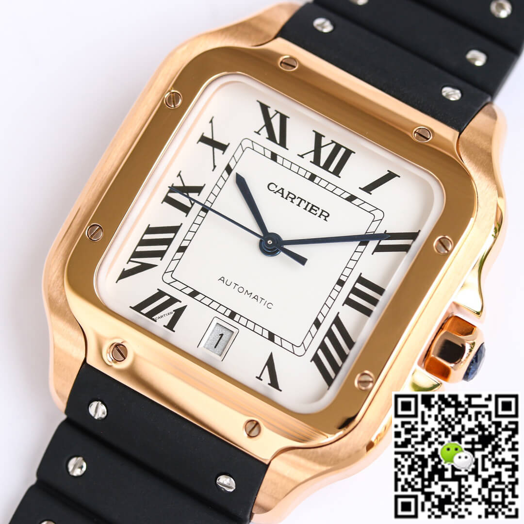 Cartier Santos WGSA0007 GF Factory V2 Rose Gold Case