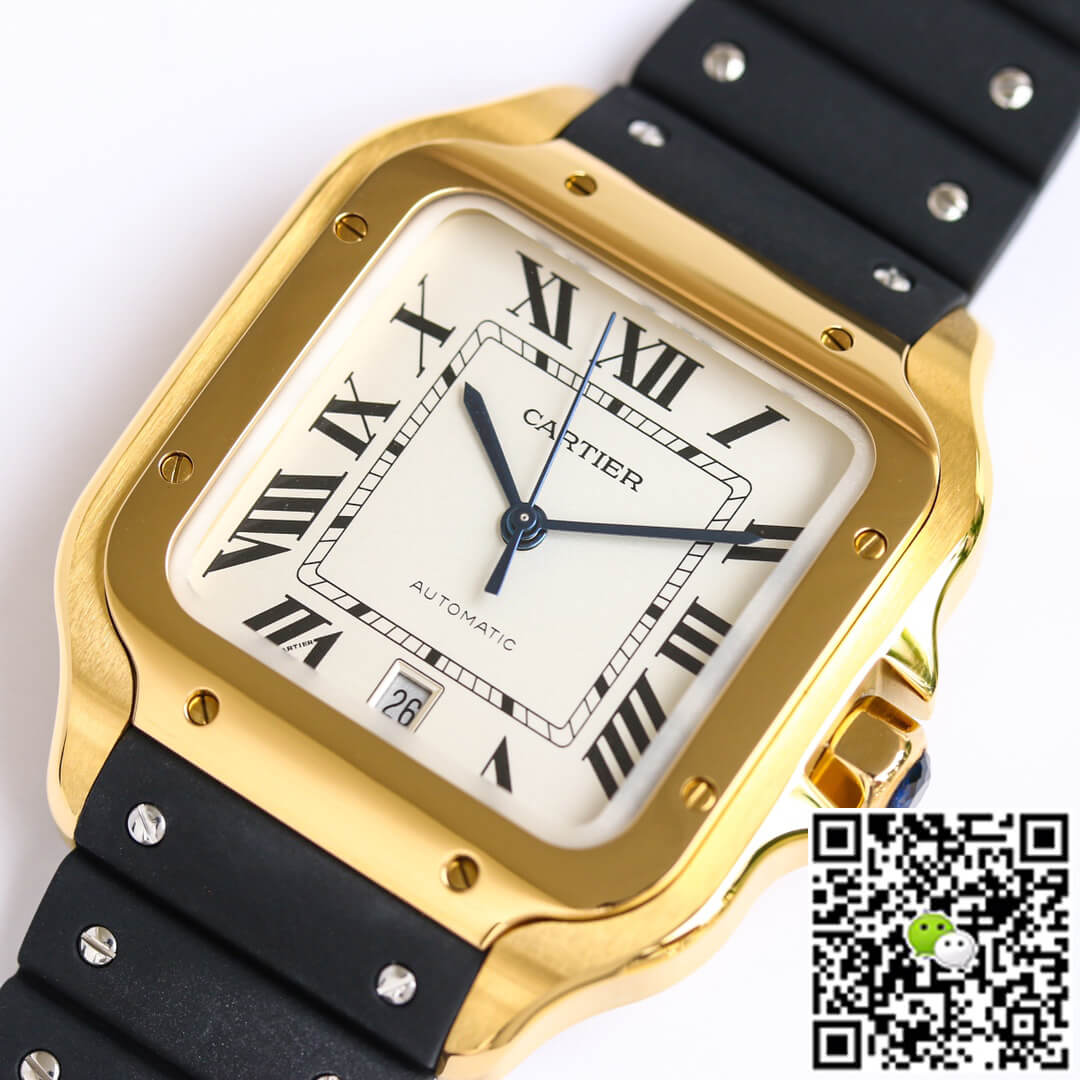 Cartier Santos WGSA0009 GF Factory V2 Yellow Gold Case