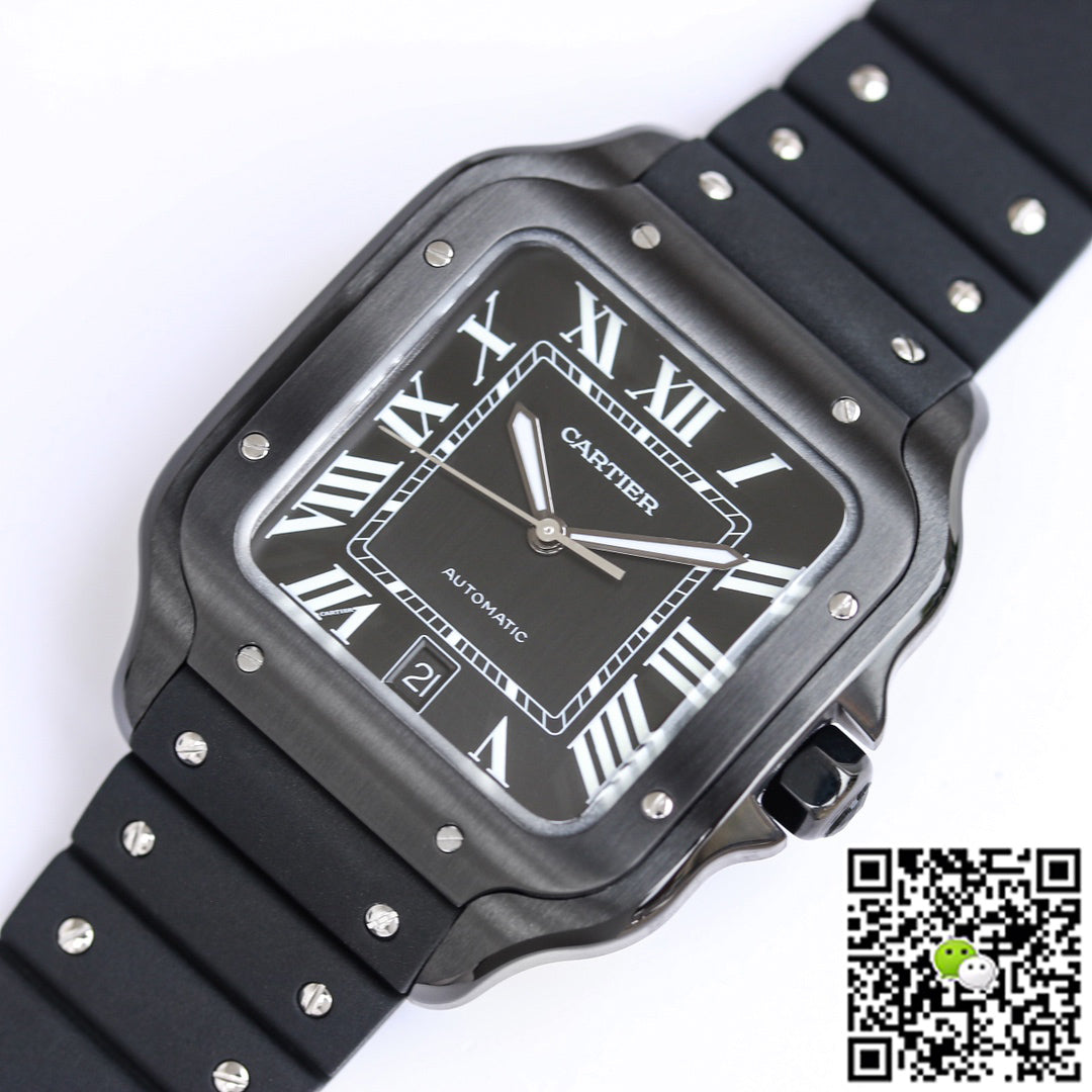 Cartier Santos WSSA0039 GF Factory V2 Black Case
