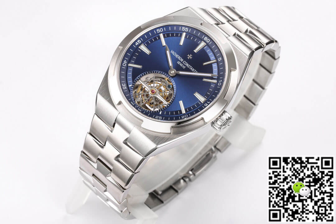 Vacheron Constantin Overseas Tourbillon 6000V/110A-B544 BBR Factory Stainless Steel Strap