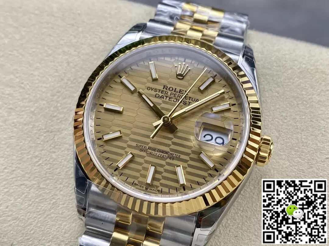 Rolex Datejust M126233-0039 36MM VS Factory Yellow Gold