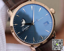 Glashutte Original Senator 1-36-04-04-02-01 Moonphase Gray Dial