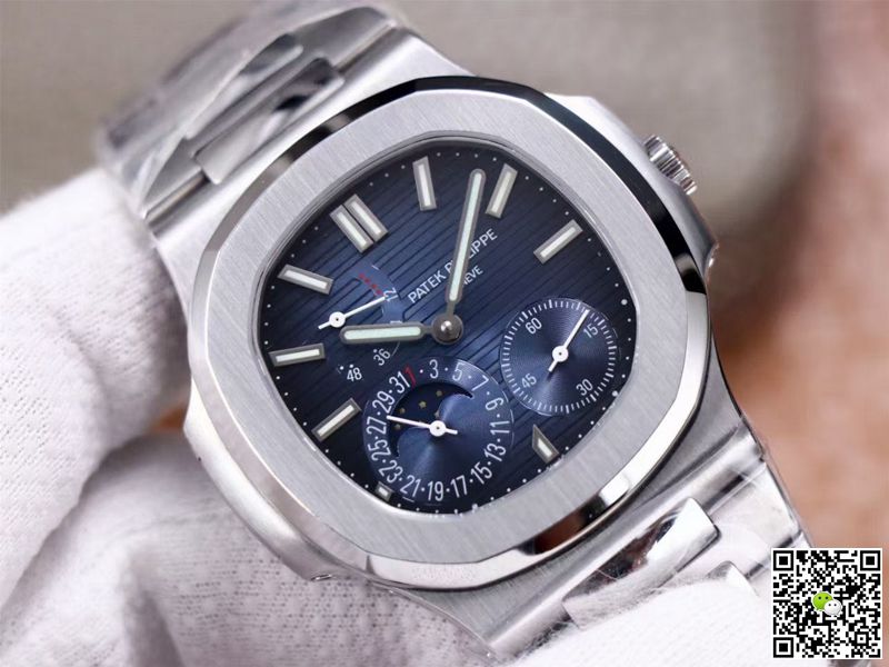 Patek Philippe Nautilus 5712/1A-001 PF Factory Blue Dial Steel Strap