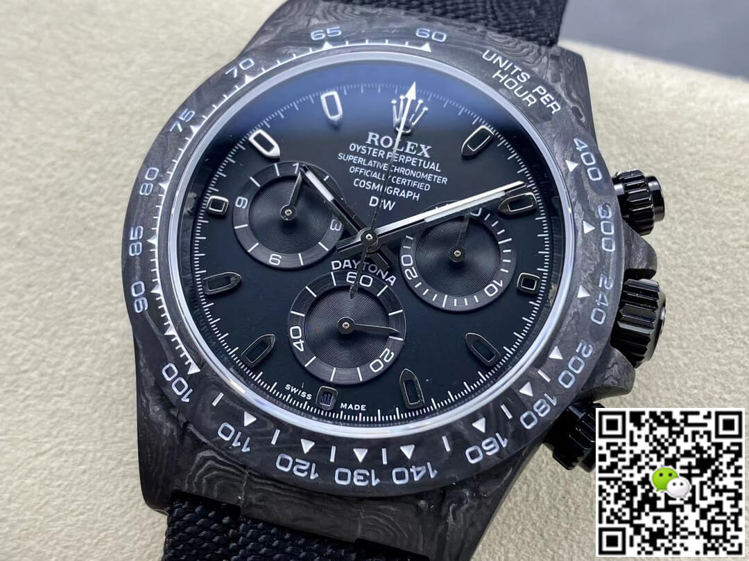 Rolex Daytona Cosmograph Diw Custom Version Noob Factory Black Dial