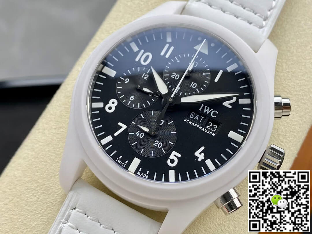 IWC Pilot TOP GUN IW389105 Lake Tahoe TPS Factory White Ceramic