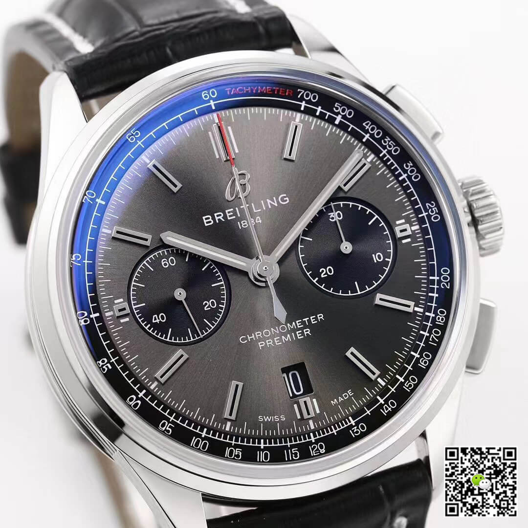 Breitling Premier B01 Chronograph AB0118221B1P1 GF Factory V2 Grey Dial