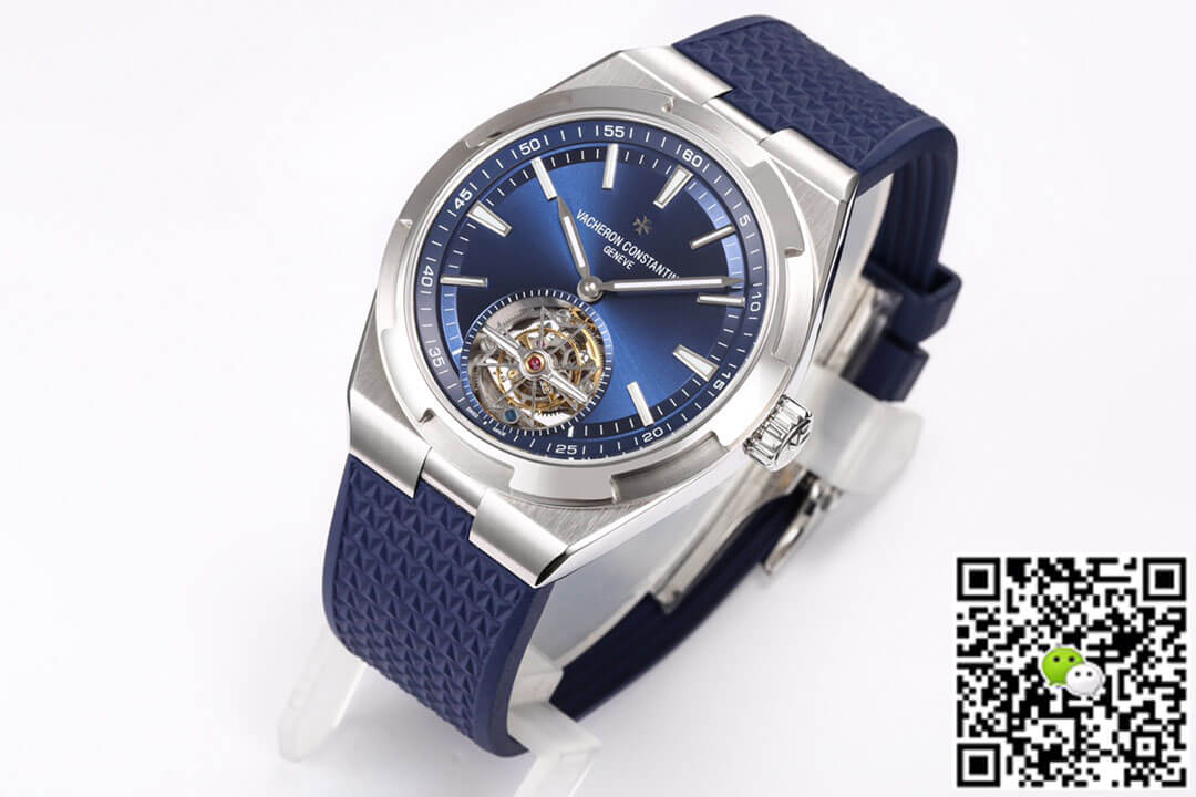 Vacheron Constantin Overseas Tourbillon 6000V/110A-B544 BBR Factory Blue Rubber Strap