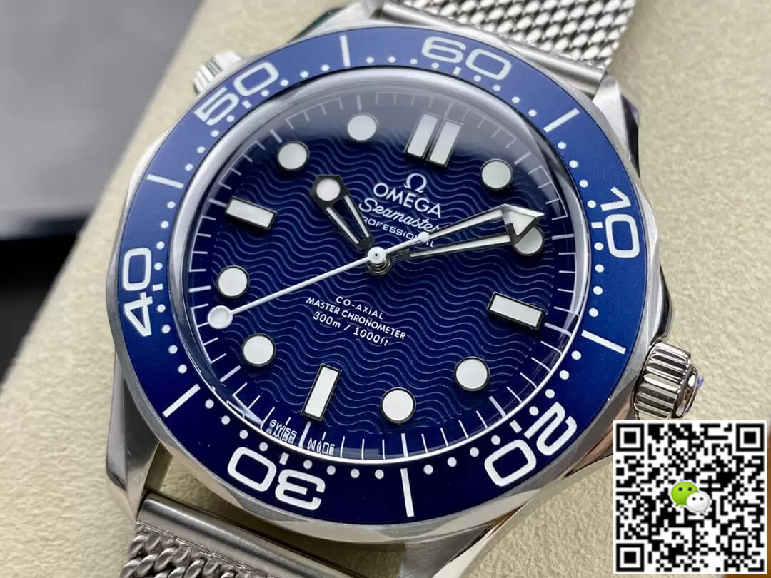 Omega Seamaster Diver 300M 210.30.42.20.03.002 VS Factory Blue Dial