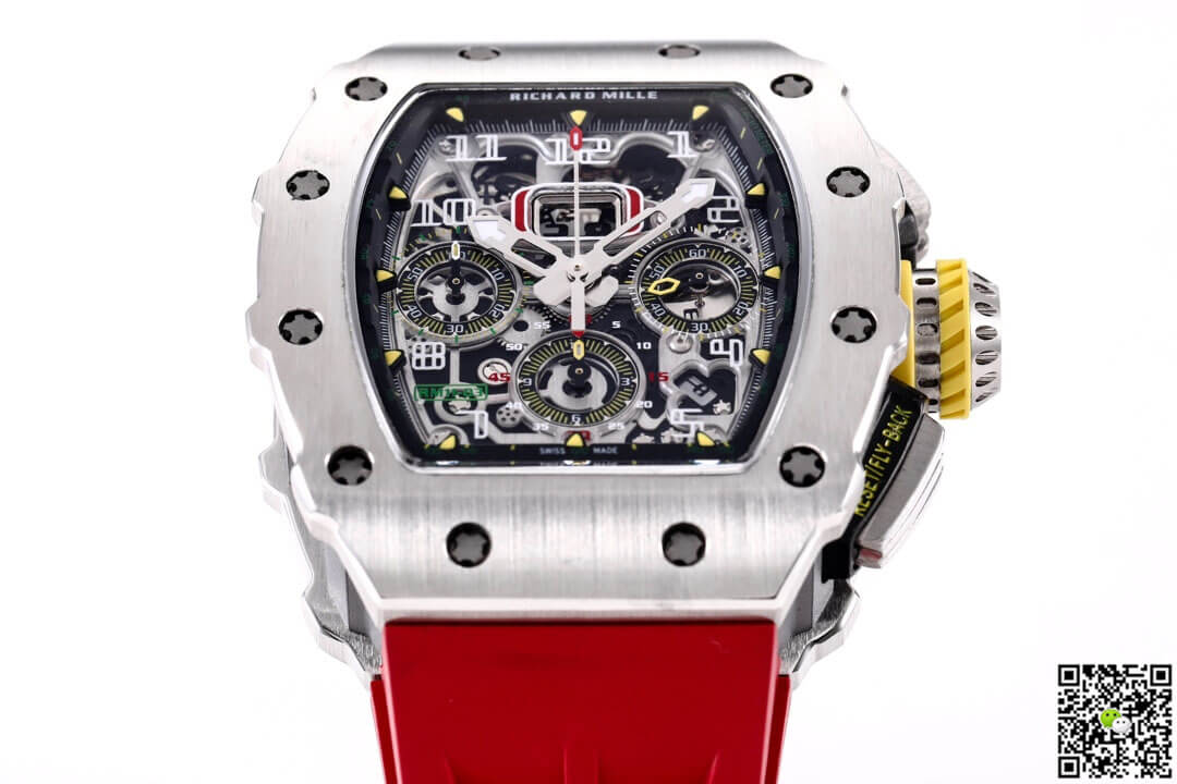 Richard Mille RM11-03RG KV Factory Titanium Red Strap