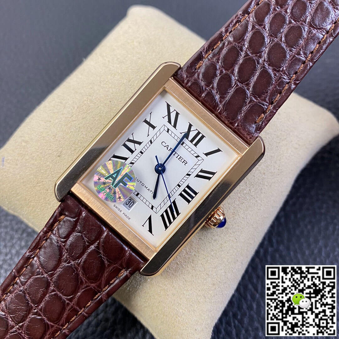 Cartier Tank W5200026 AF Factory White Dial