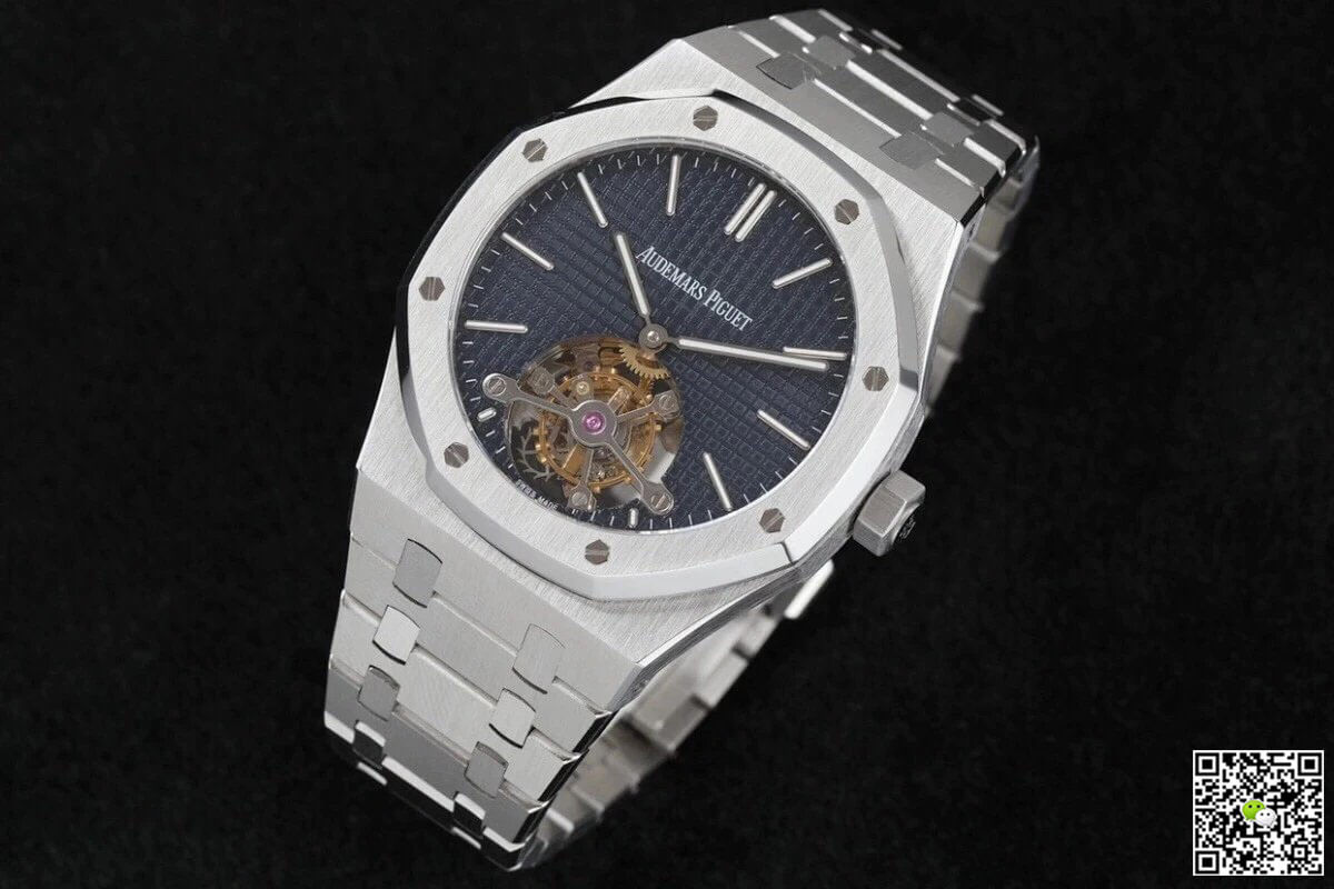 Audemars Piguet Royal Oak Tourbillon Extra Thin 26510ST.OO.1220ST.01 R8 Factory Blue Dial