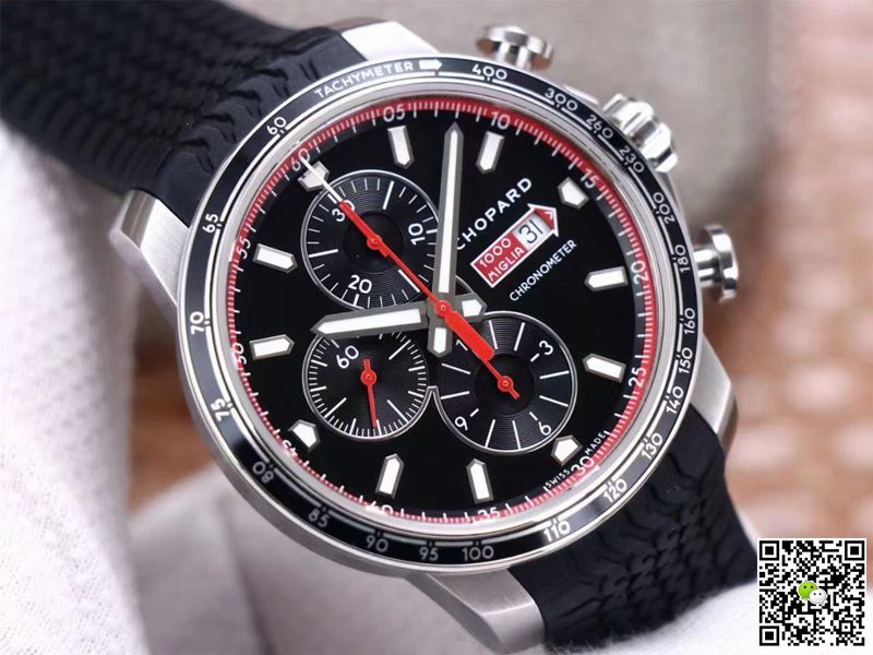 Chopard Classic Racing Mille Miglia GTS Chronograph 168571-3001 V7 Factory Black Dial