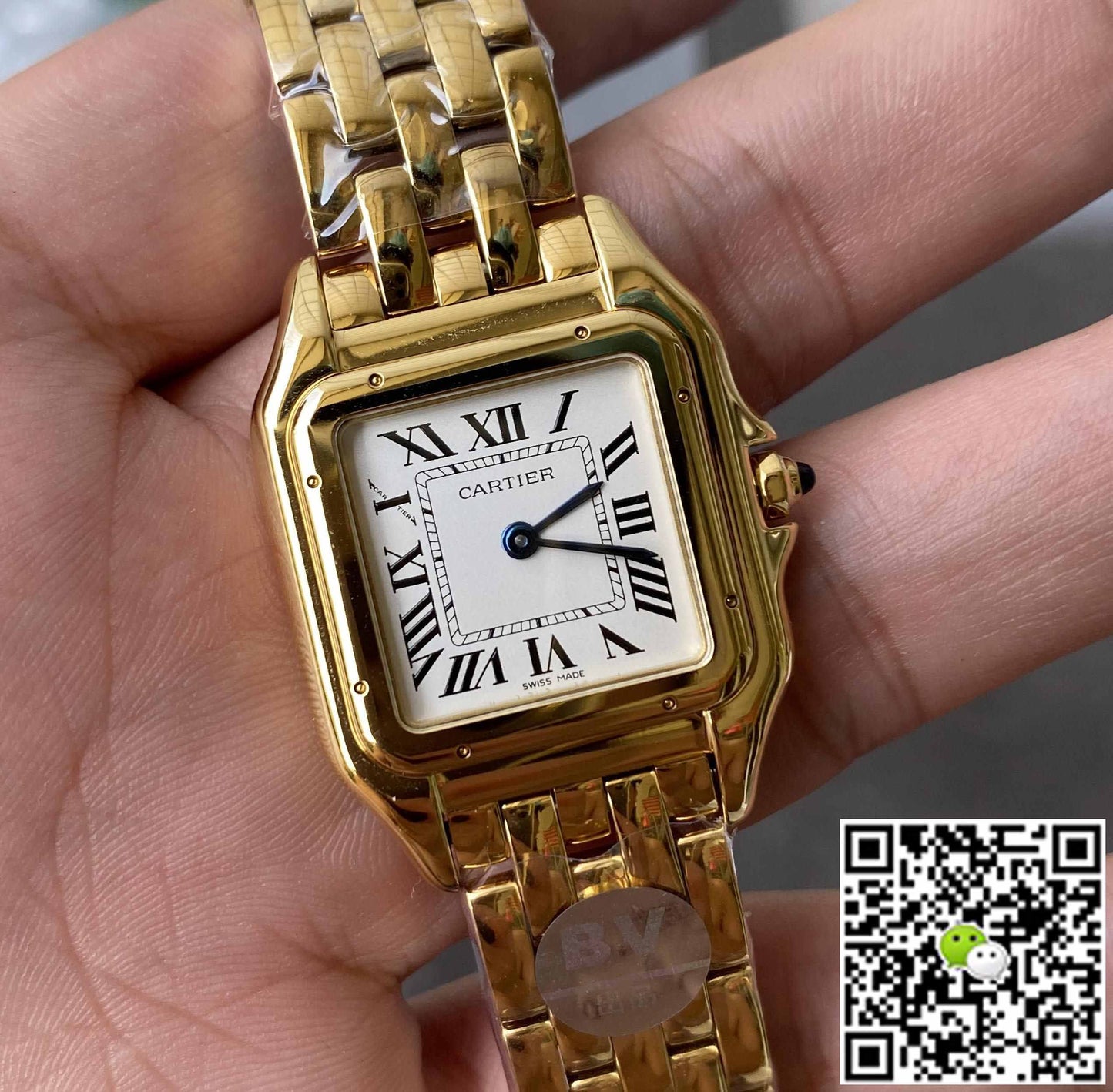 Panthere De Cartier WGPN0009 27MM BV Factory White Dial
