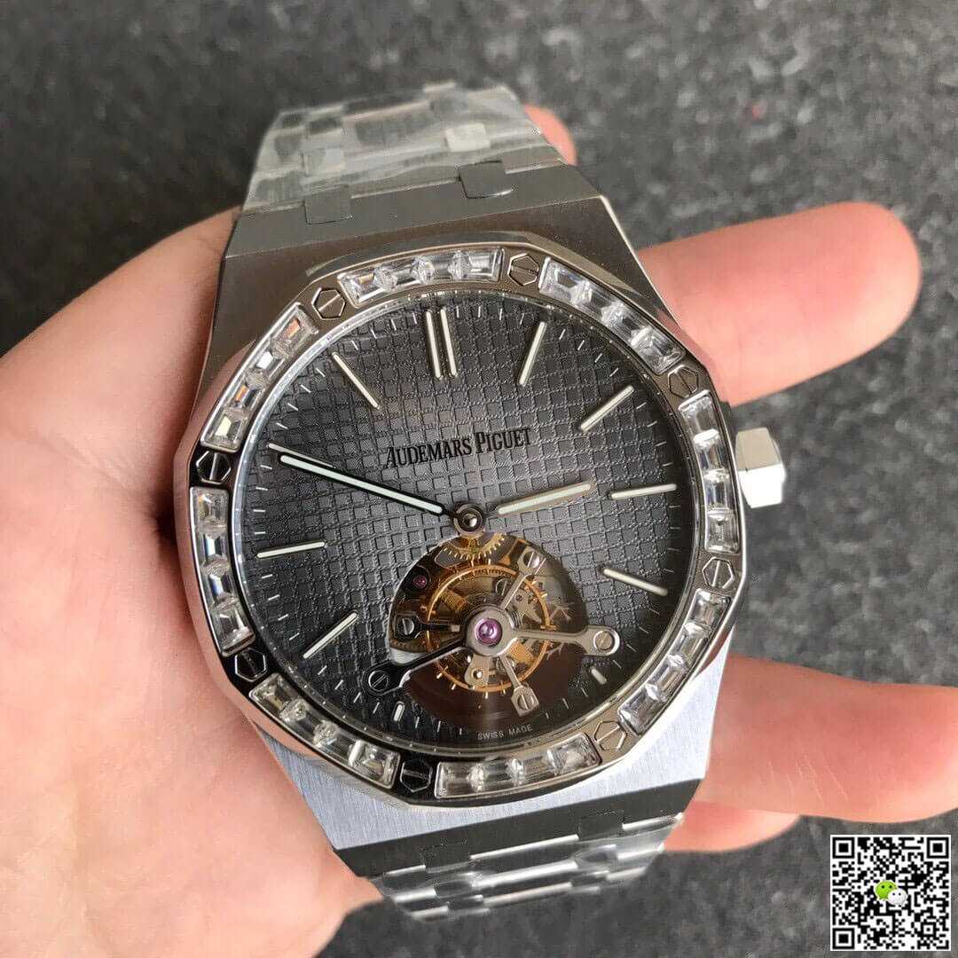 Audemars Piguet Royal Oak Tourbillon Extra Thin 26516PT.ZZ.1220PT.01 R8 Factory Grey Dial