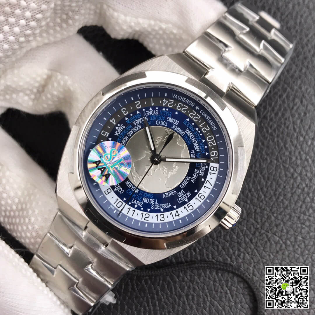 Vacheron Constantin Overseas 7700V/110A-B172 World Time 8F Factory Blue Dial