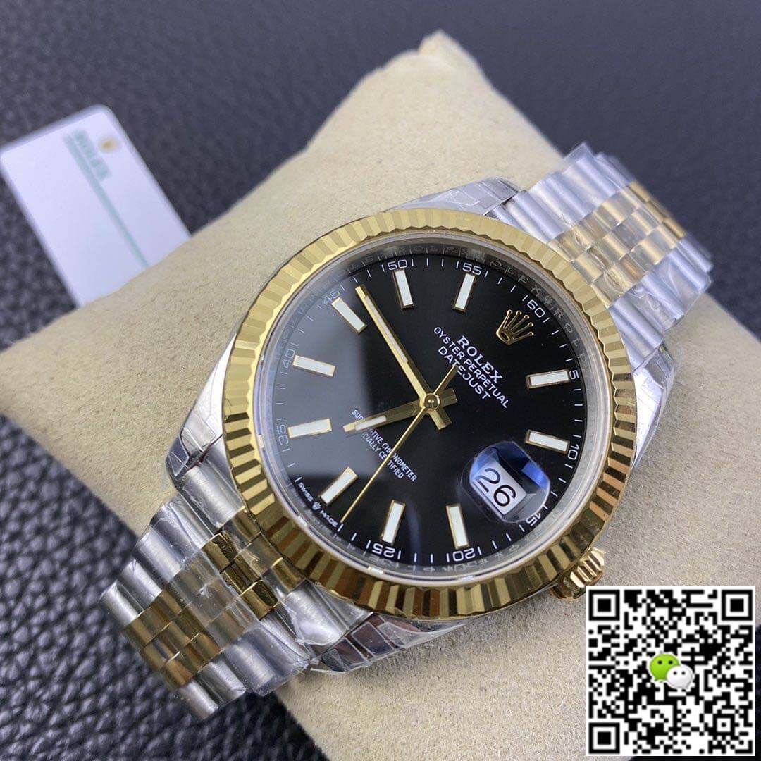 Rolex Datejust M126333-0014 VS Factory Black Dial