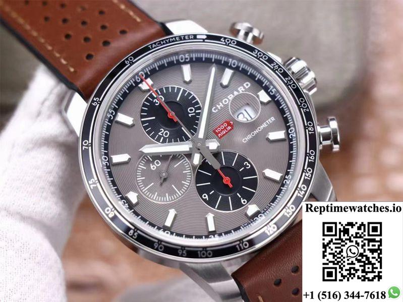 Chopard Classic Racing Mille Miglia Gts Chronograph 168571-3004 V7 Factory Gray Dial-Rep Time Watches