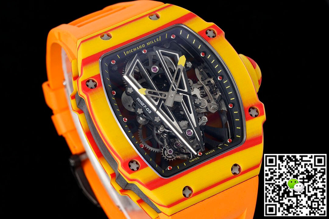 Richard Mille RM27-03 Rafael Nadal Tourbillon RM Factory Orange Rubber