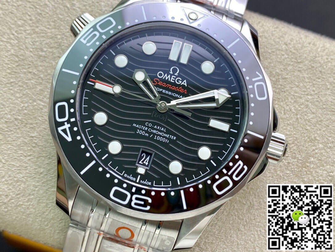 Omega Seamaster Diver 300M 210.30.42.20.01.001 OR Factory Black Dial