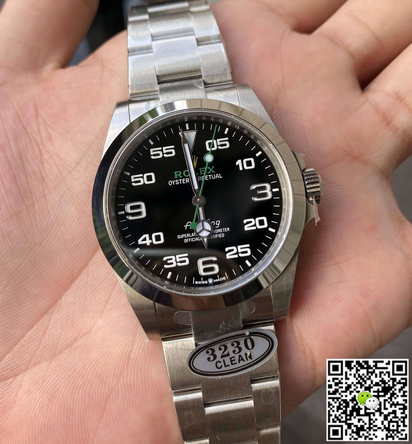 Rolex Air King M126900-0001 Clean Factory Stainless Steel