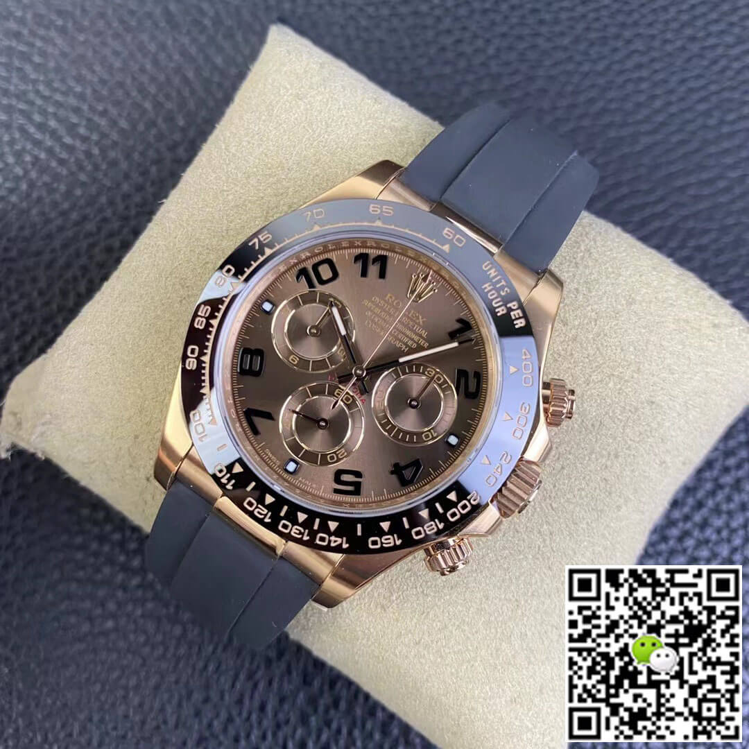 Rolex Cosmograph Daytona M116515LN-0015 Clean Factory V3 Rose Gold