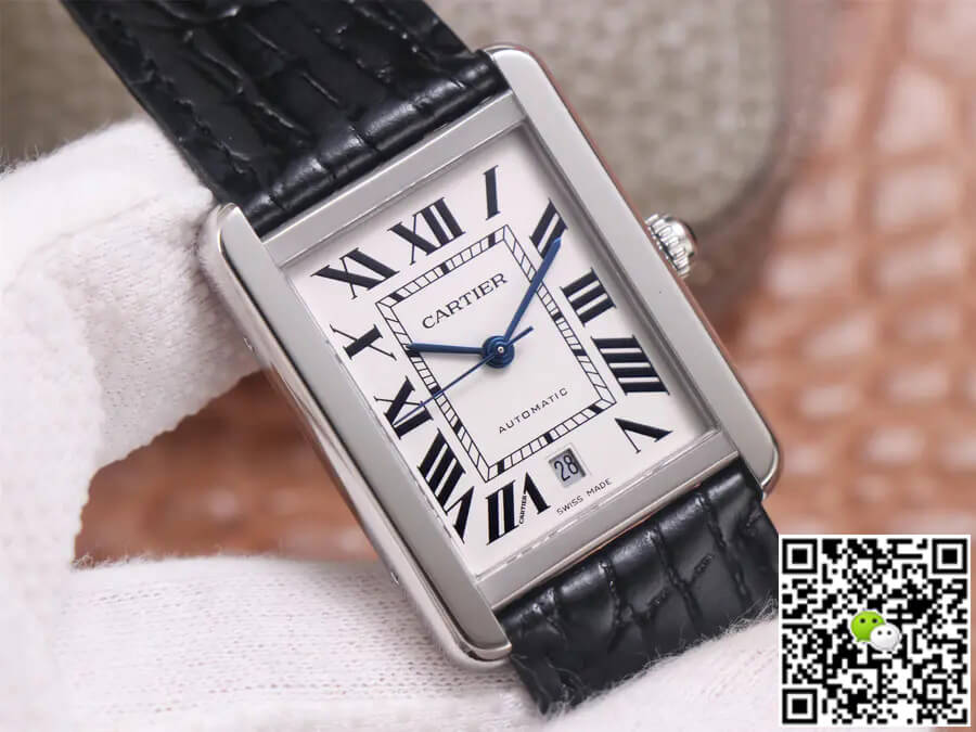 Cartier Tank WSTA0029 V9 Factory Stainless Steel