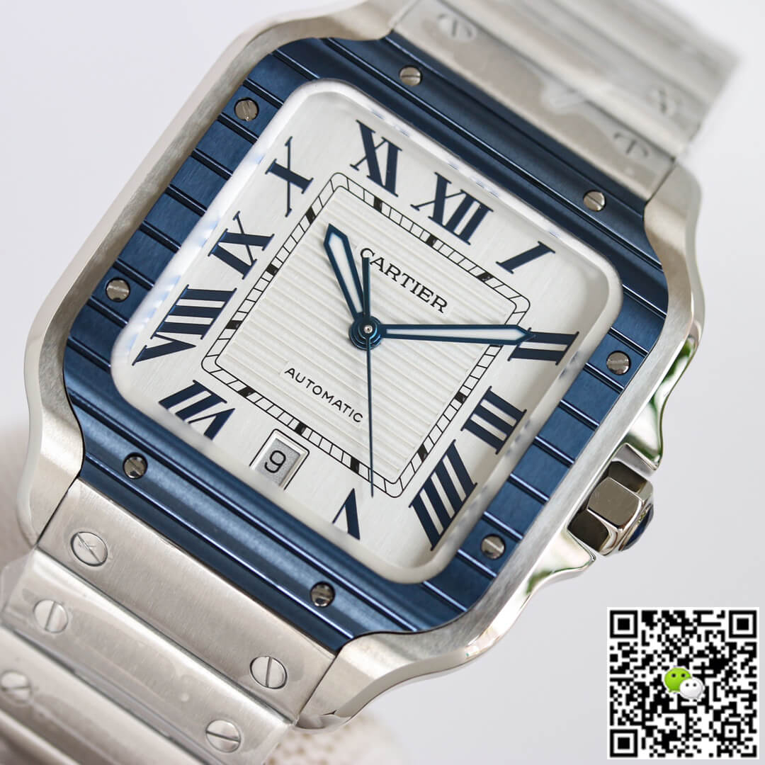 Santos De Cartier GF Factory Stainless Steel Strap