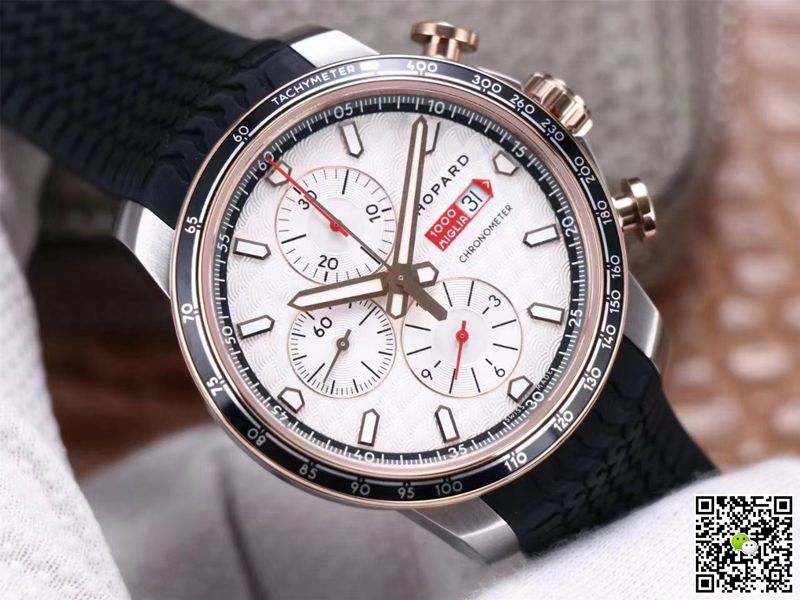Chopard Classic Racing Mille Miglia GTS Chronograph 168571-6001 V7 Factory White Dial
