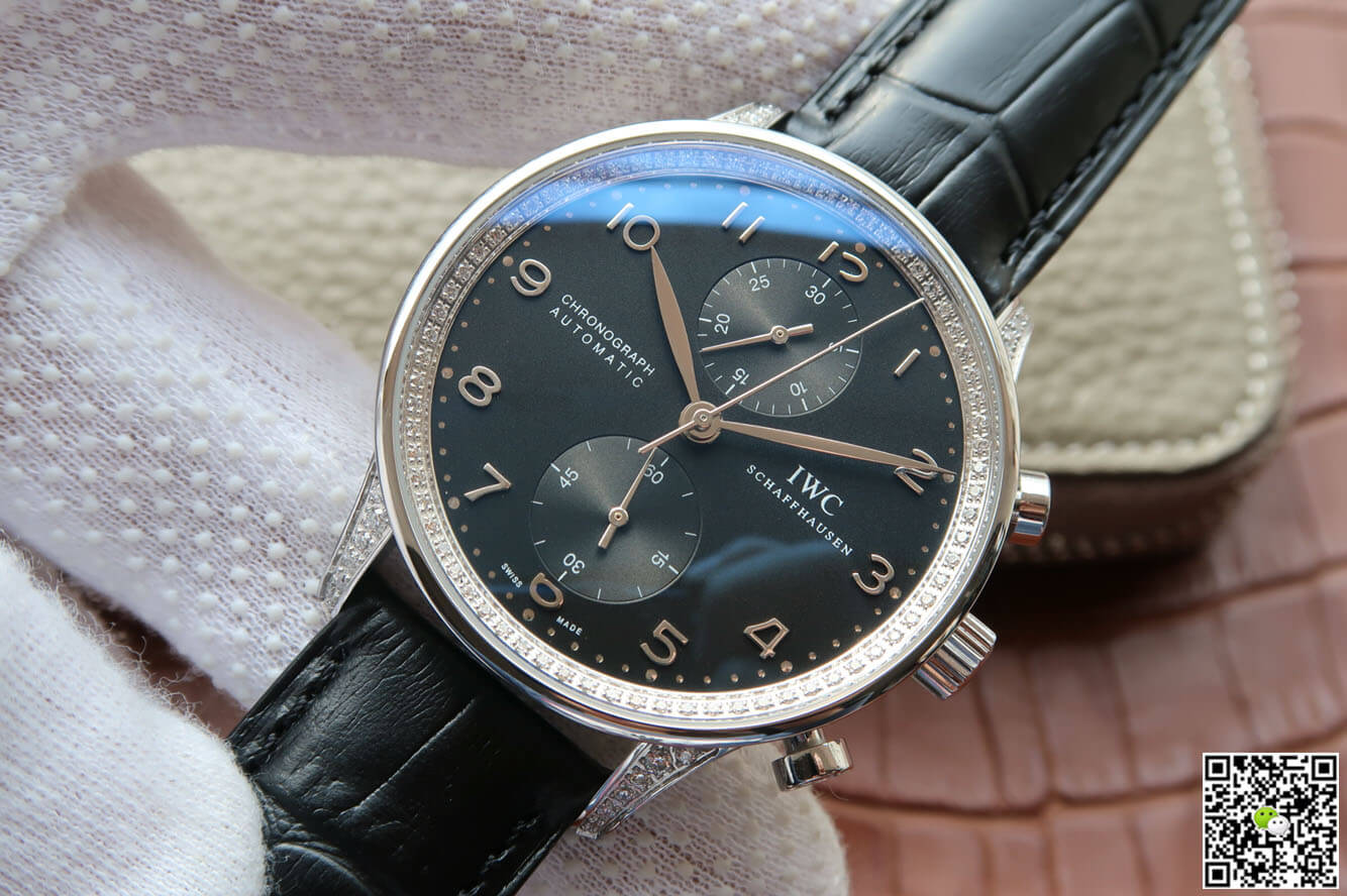 IWC Portugieser IW371440 ZF Factory V2 Diamond Bezel