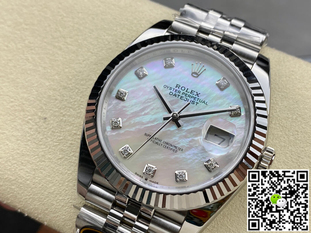 Rolex Datejust M126334-0020 Clean Factory Mother-of-pearl Dial