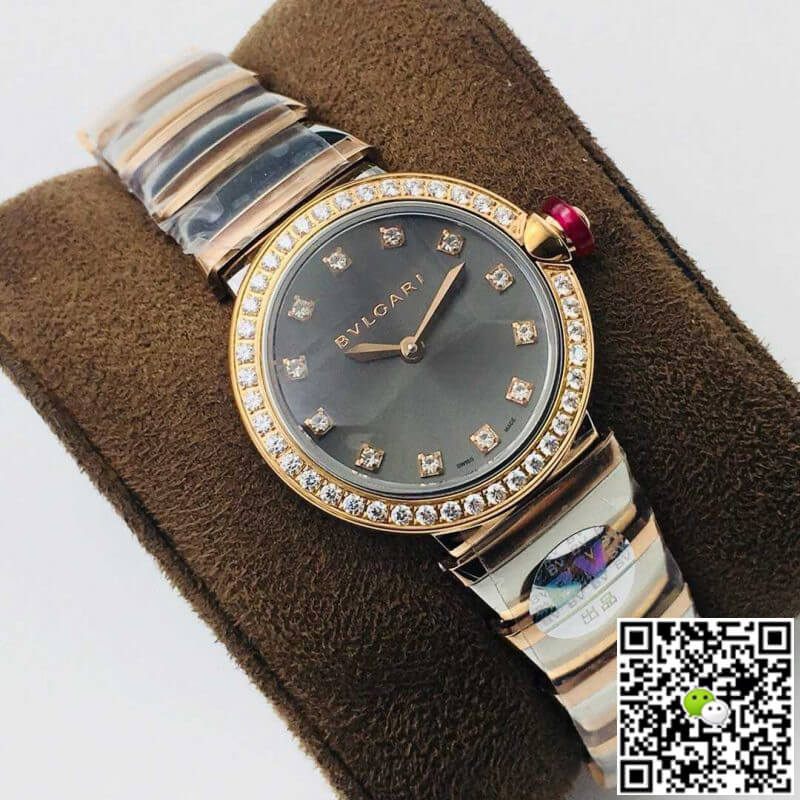 Bvlgari LVCEA BV Factory Rose Gold Gray Dial
