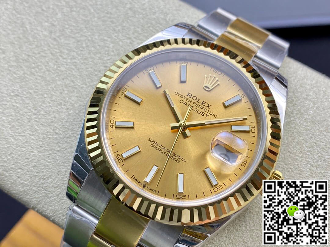 Rolex Datejust M126333-0009 EW Factory Yellow Gold