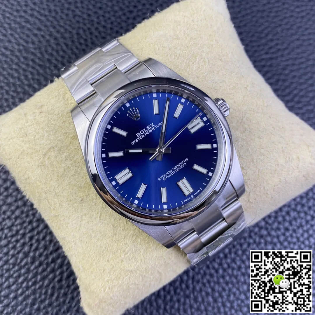 Rolex Oyster Perpetual M124300-0003 41MM Clean Factory Blue Dial